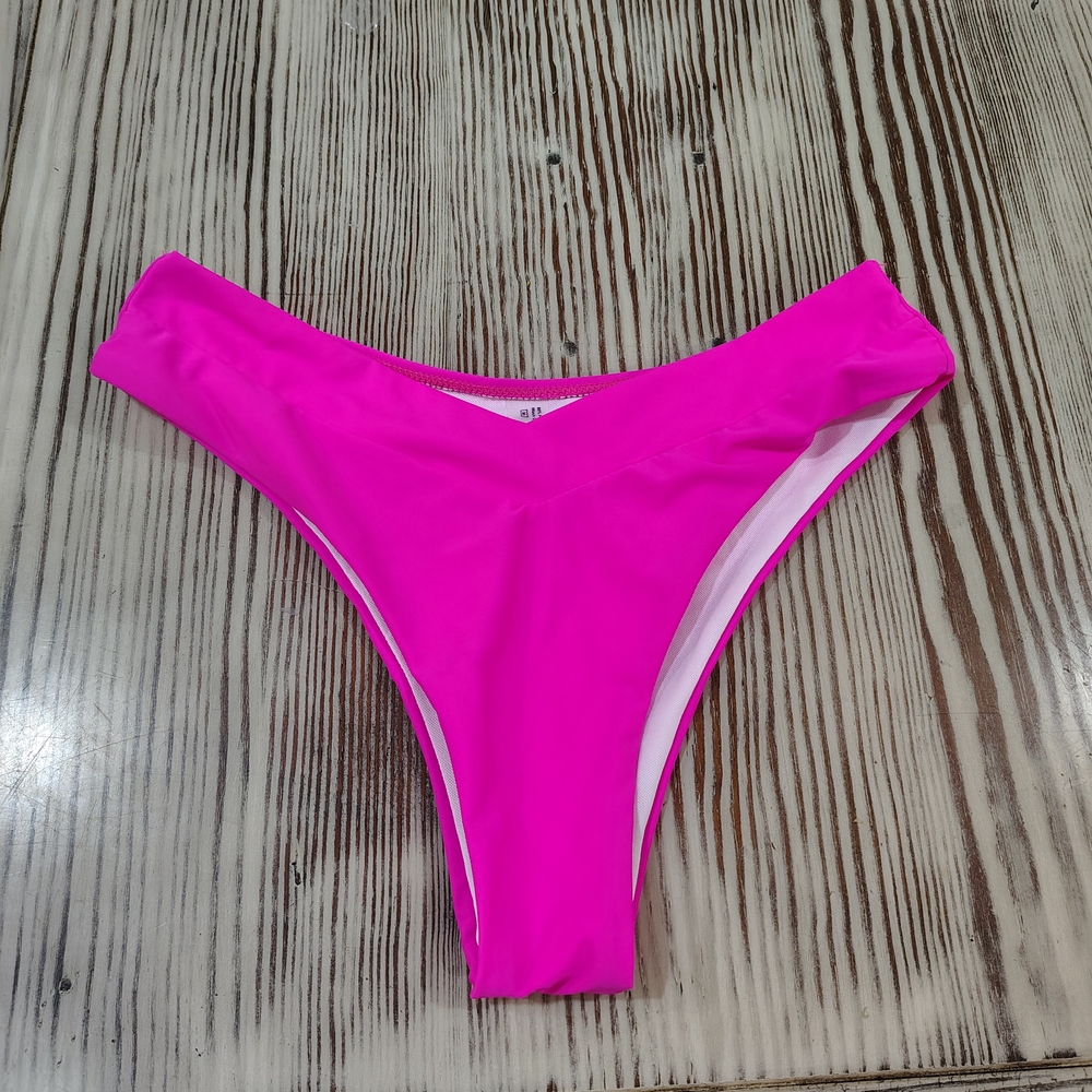 Vibrant Pink Bikini Bottom